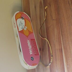 Vintage 70's Wrights Gold Sequin Trim - 30+ Yds.